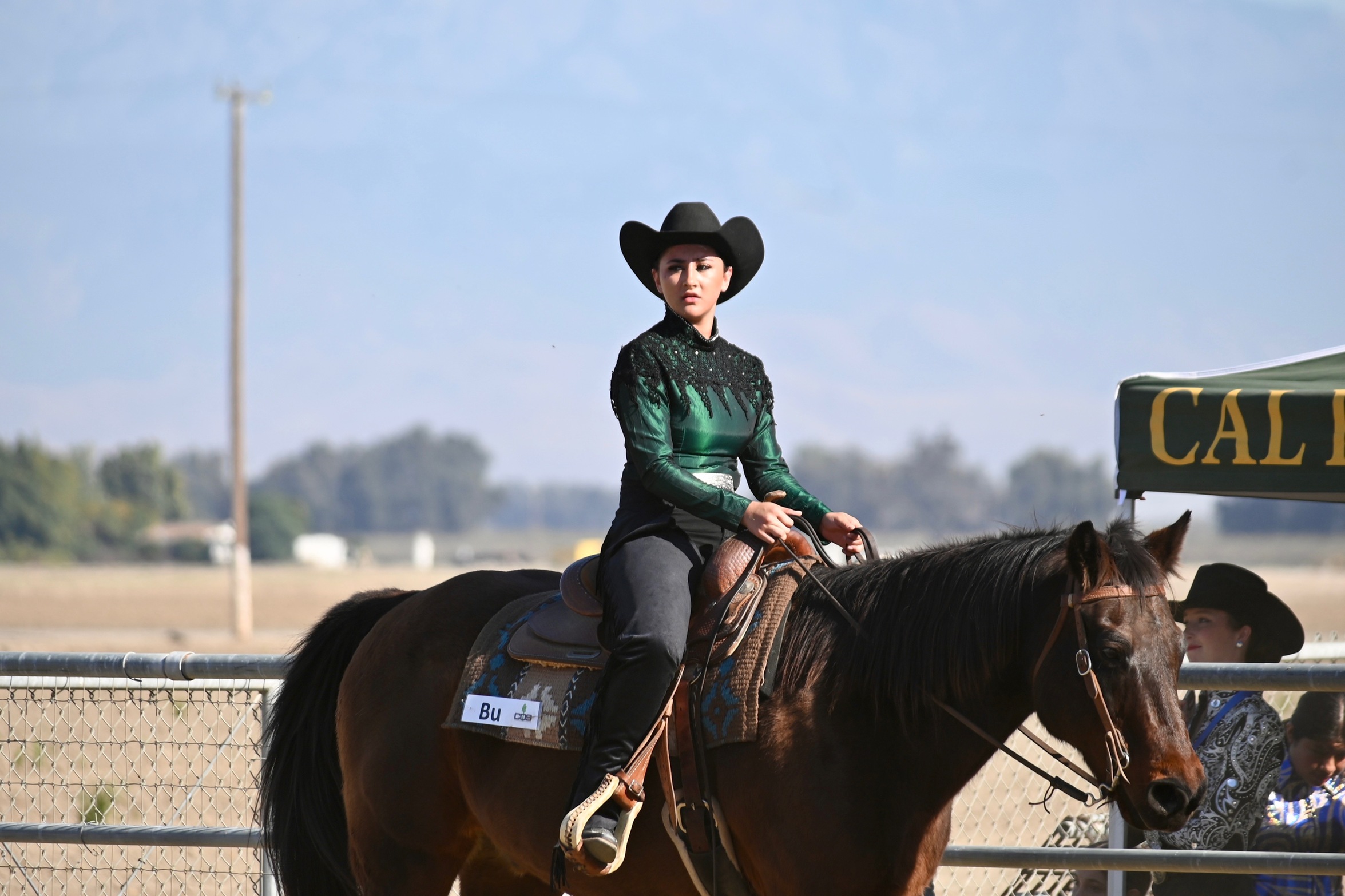 College of the Sequoias' Brenda Yocum at the COS Show on November 9, 2025. (Norma Foster / COS Athletics)
