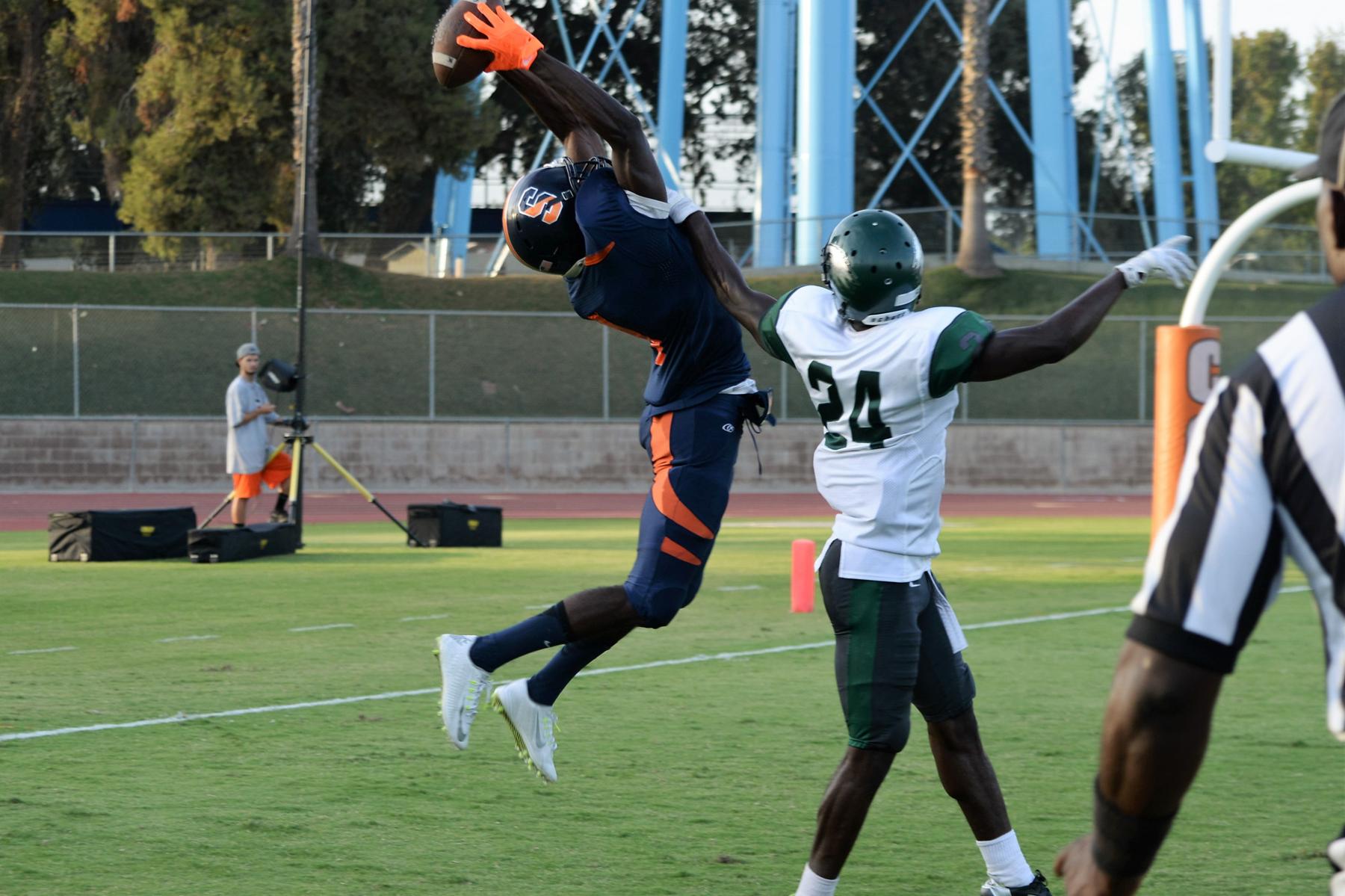 Football drop Valley Conference game to No. 5 Laney