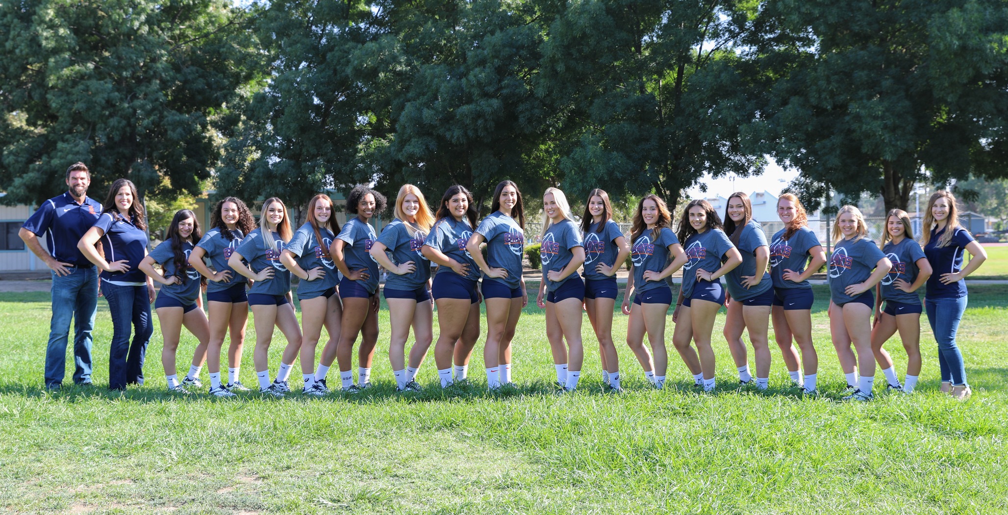 COS Volleyball Team Photo