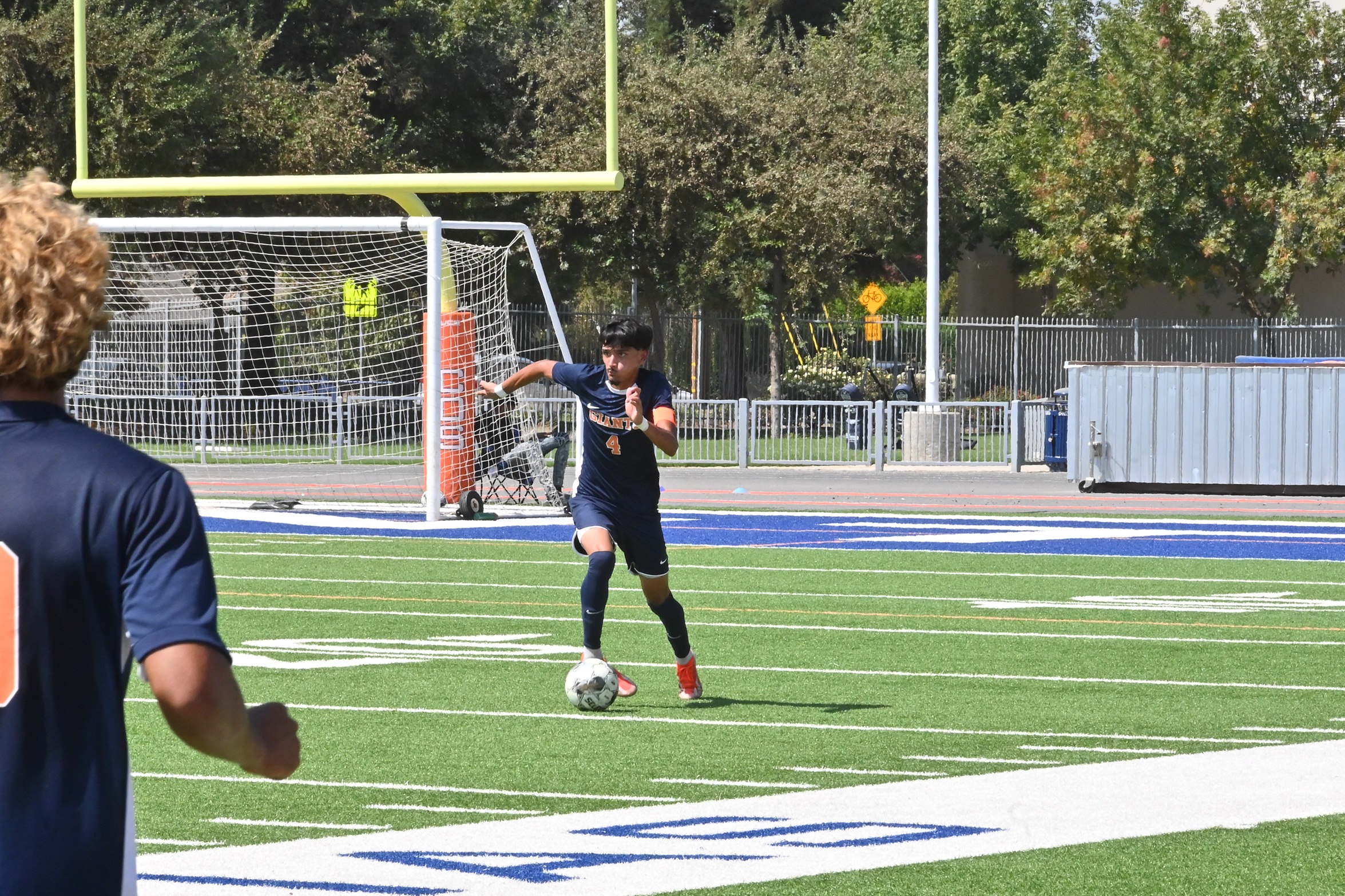 College of the Sequoias' Yahir Ramos (4) in a game earlier this season versus College of the Canyons on September 3, 2024. (Photo Credit: Norma Foster / COS Athletics)