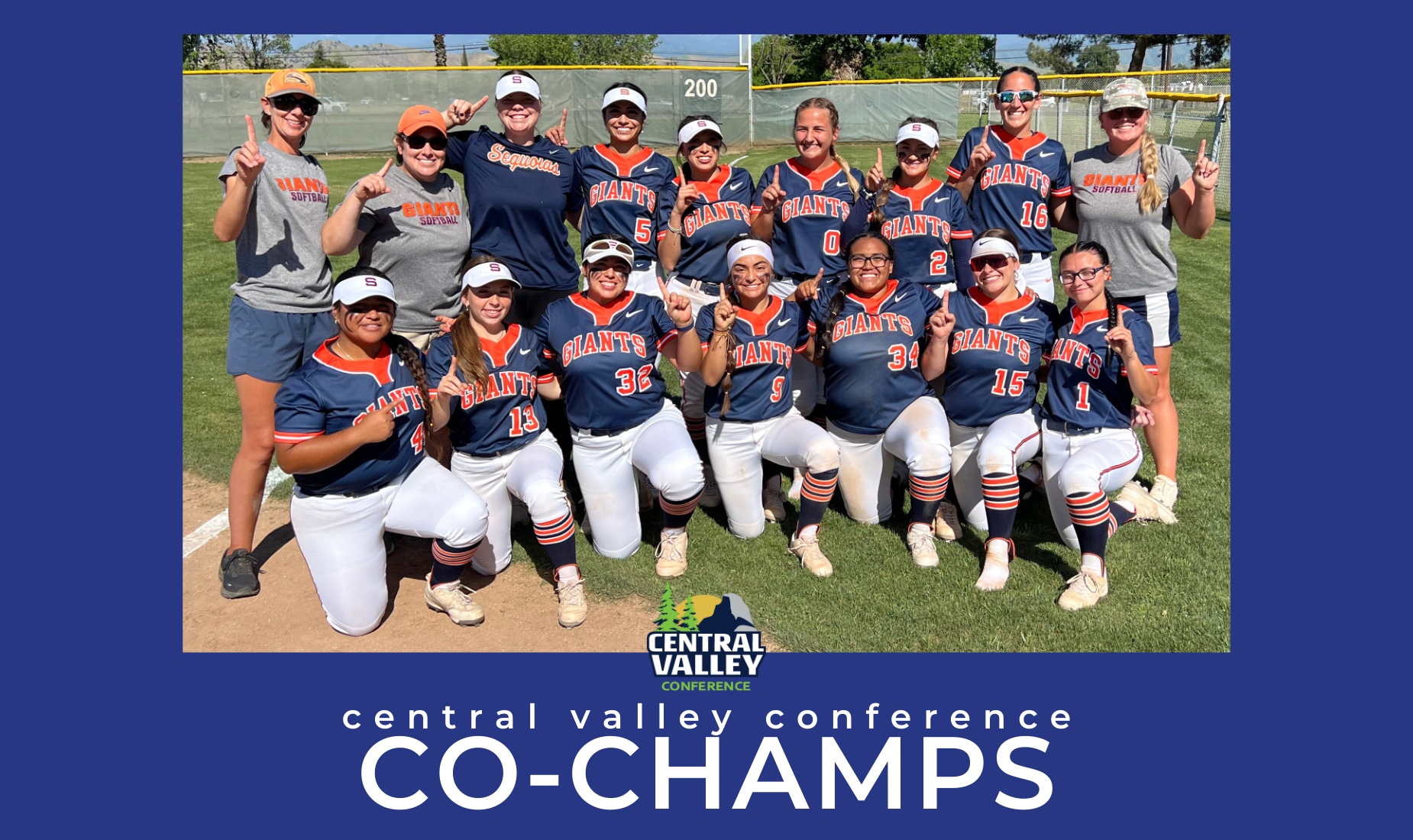 #16 Giants Finish as CVC Co-Champs