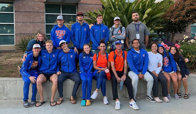 Giants' swim and dive take aim at CVC Championships