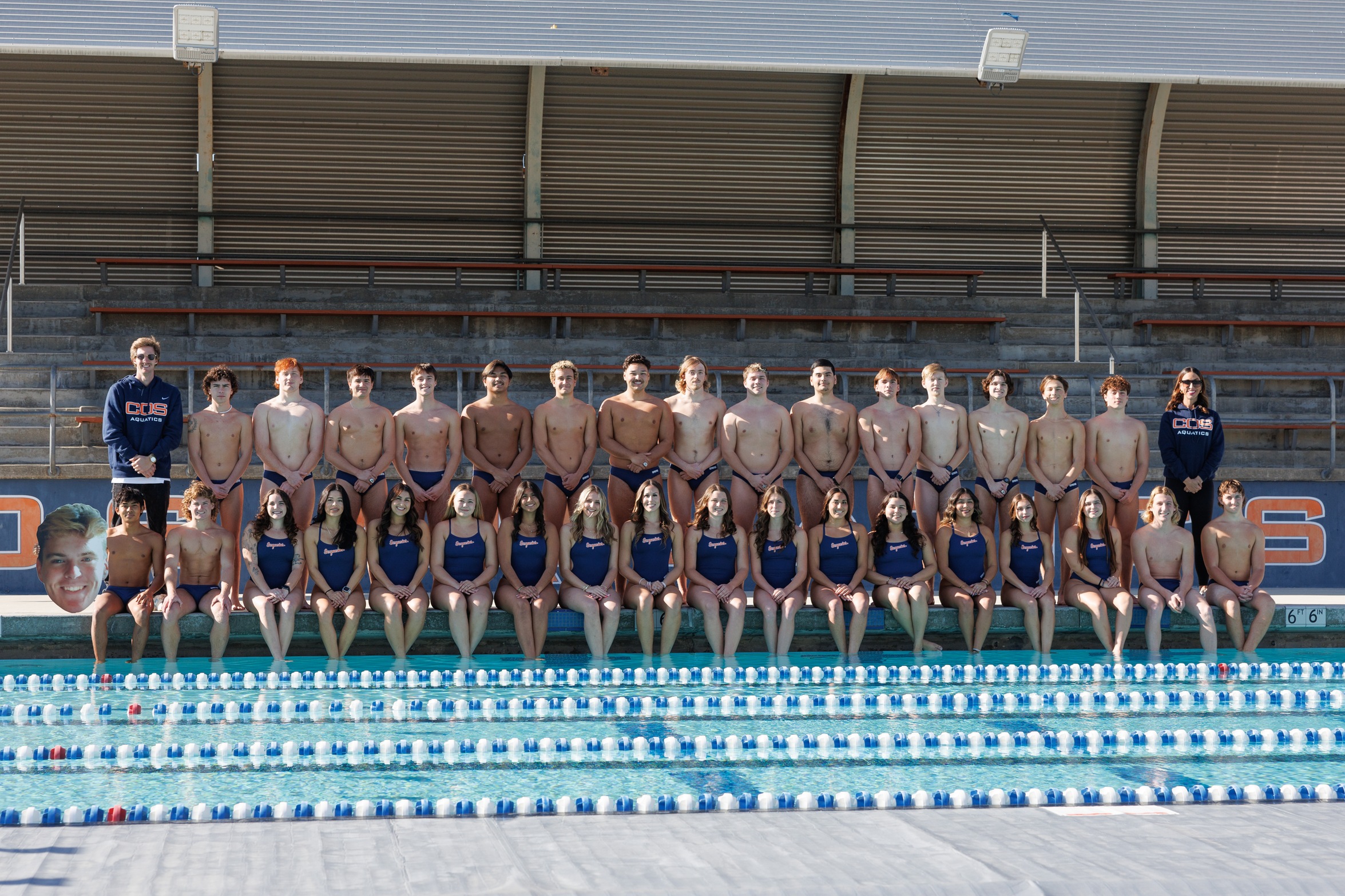 Deep, talented Giants swimming/diving team set for first home meet Feb. 28