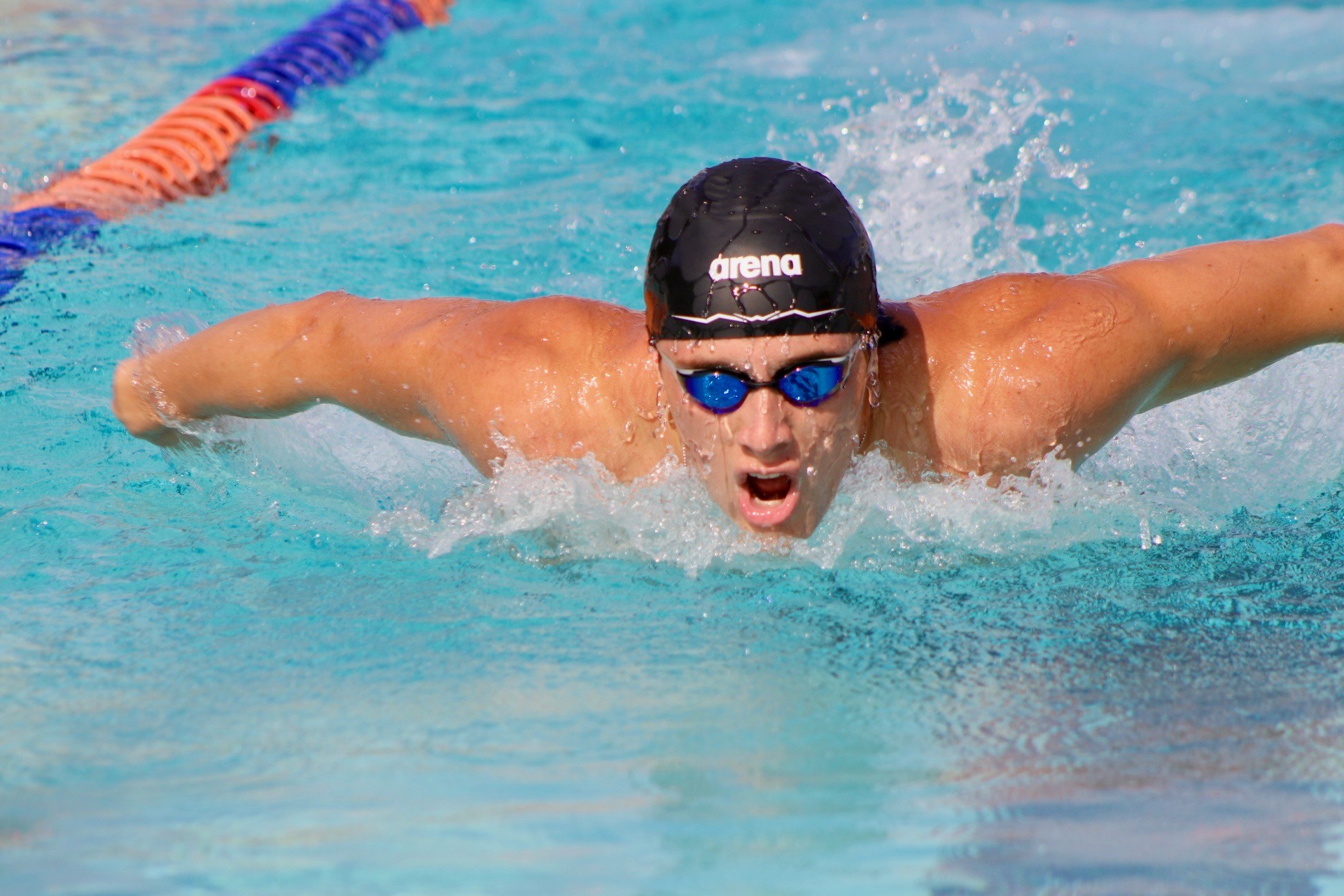 College of the Sequoias' Trent Regier at the COS Invite on February 6, 2026.