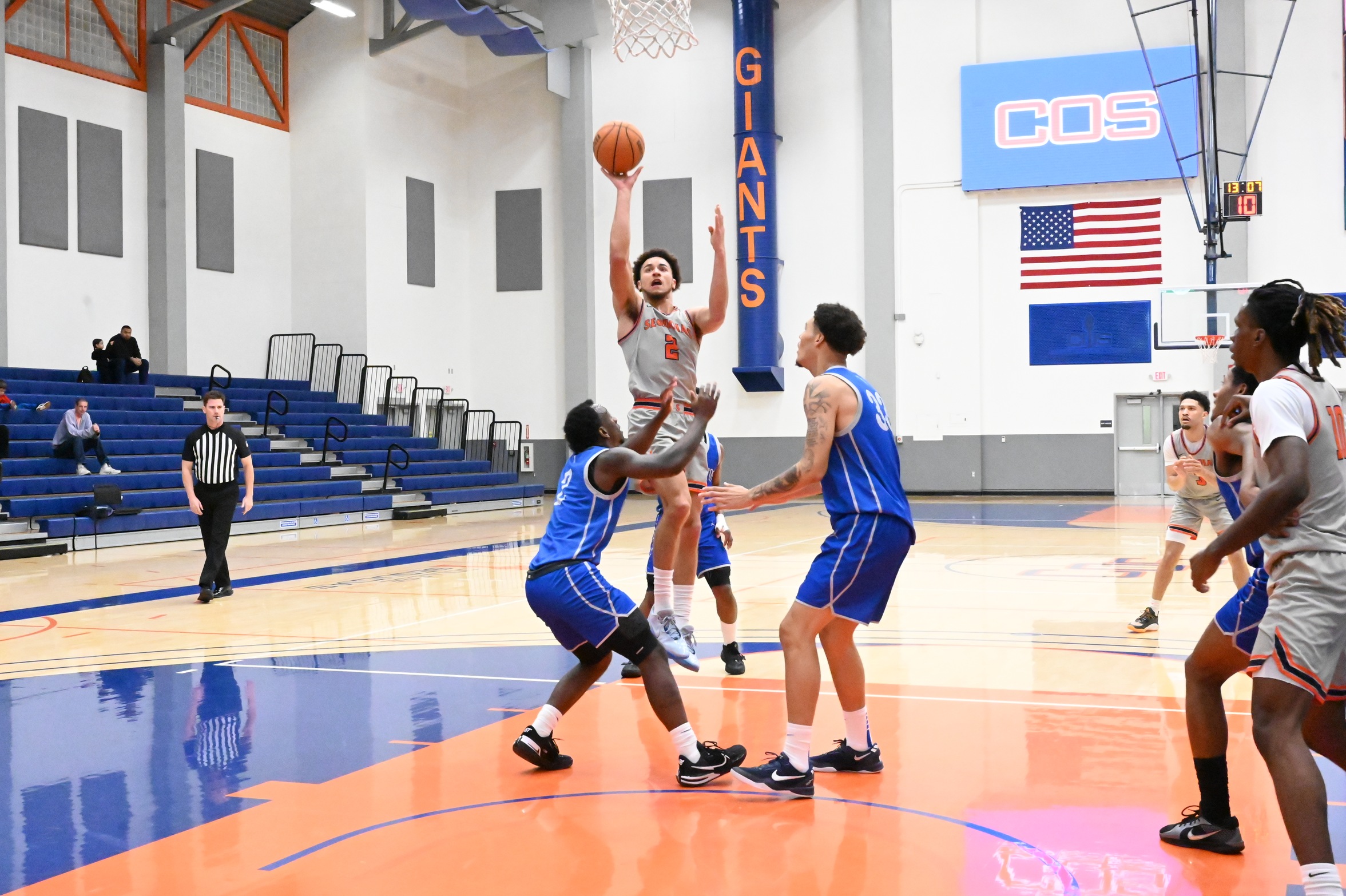 No. 7 Giants men's basketball stomps Reedley to move to 2-0 in CVC