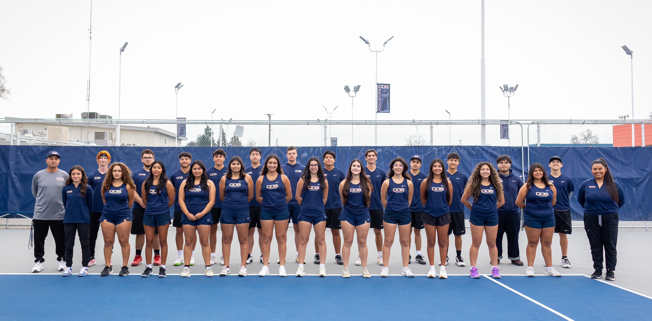 COS Women's Tennis Sweep Porterville, Defeat a Tough Modesto on the Road 6-3