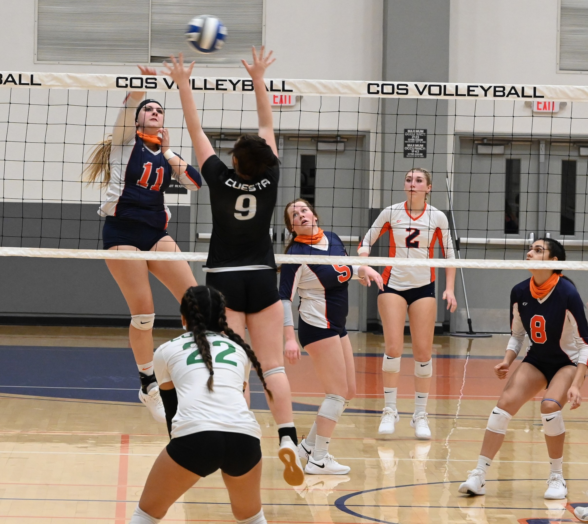 Giants women's volleyball closes with eight-match winning streak