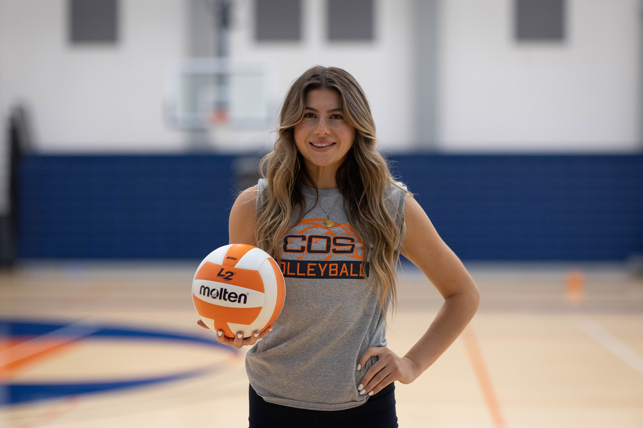 Pictured is Mia Gilcrest of COS. Photo by Vanessa Lamb