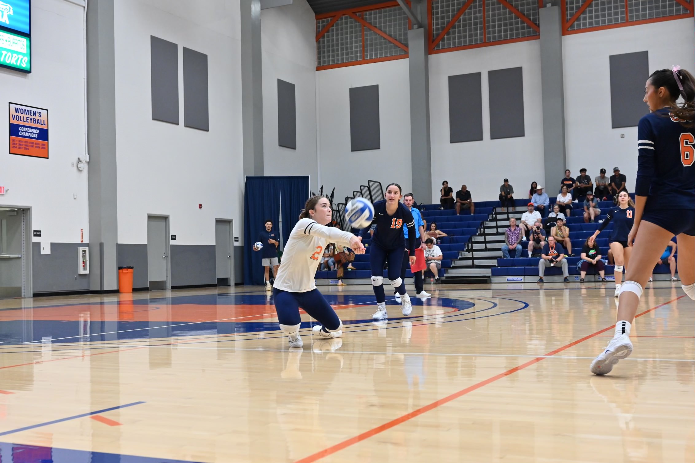 College of the Sequoias' Allison Wood (2) in a game versus Merced College on October 2, 2024. (Photo Credit: Norma Foster / COS Athletics)